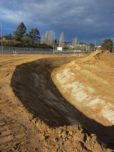 Russell's work for Bega Bypass, 2012