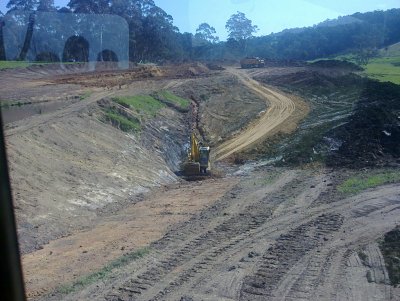 Russell's dam clearing and repair
